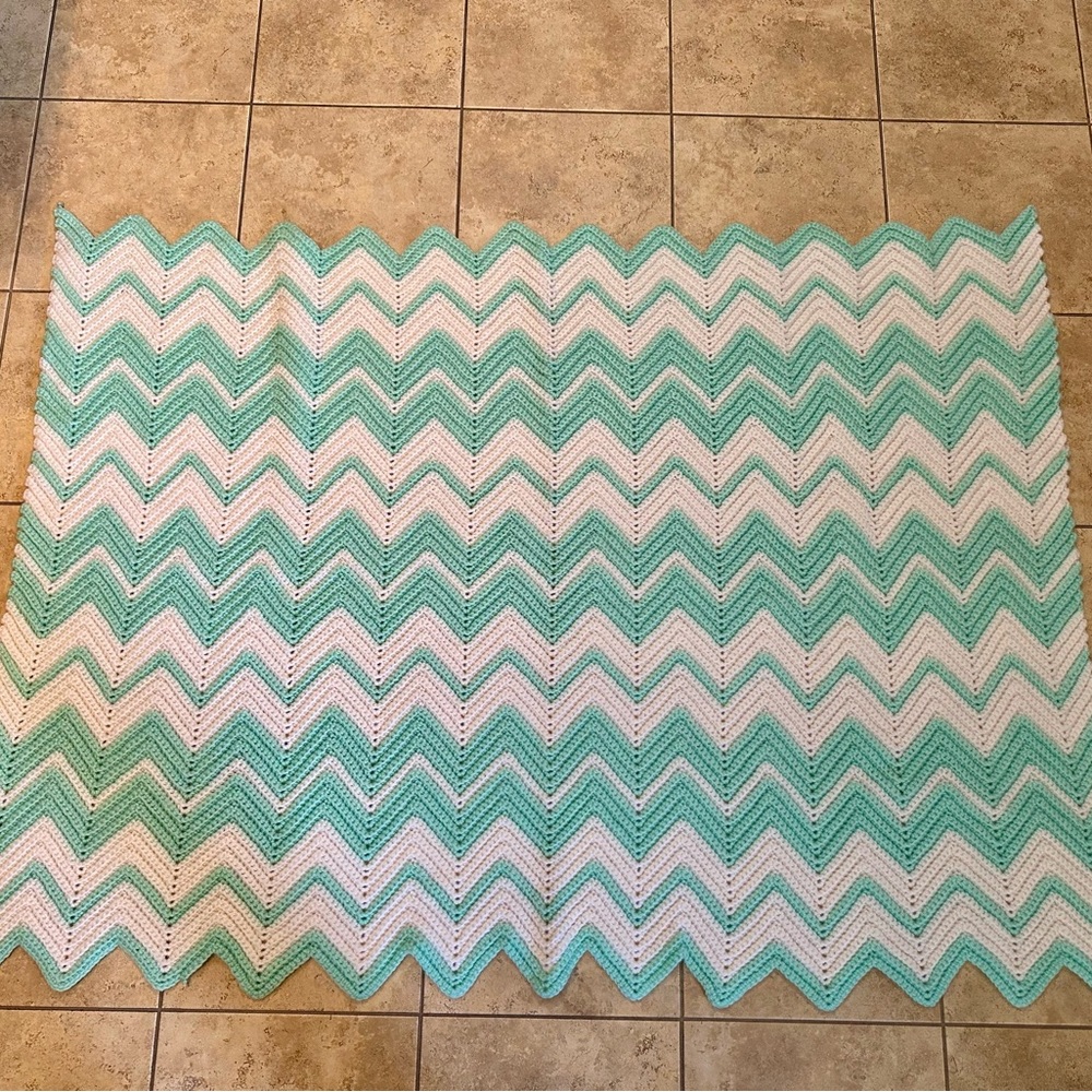Handmade baby blanket or lap/throw blanket